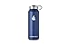 HYDRO CELL Stainless Steel Insulated Water Bottle with Straw - For Cold & Hot Drinks - Metal Vacuum Flask with Screw Cap and Modern Leakproof Sport Thermos for Adults (Navy 40oz)