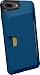 Smartish iPhone 7 Plus / 8 Plus Wallet Case - Wallet Slayer Vol.1 [Slim + Protective + Grip] Credit Card Holder for Apple iPhone 8 Plus / 7 Plus (Silk) -Blues on the Green primary