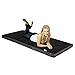 American Furniture Alliance Hide A' Mat 3.5 x 35 x 77 inch Twin Trifold Mattress Mesh/Suede, Black