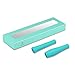 Fintie 2 Pack Silicone Grip Holders Compatible with Apple Pencil Pro, Apple Pencil (USB-C / 1st / 2nd Generation), Ergonomics Protective Skin Sleeve Case Accessories, Mint Green