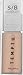 TEMPTU S/B Silicone-Based Airbrush Foundation: Professional Long-Wear Liquid Makeup, Sheer To Full Coverage For A Hydrated, Healthy-Looking Glow & Luminous, Dewy Finish On All Skin Types, 005 Pure Beige, 0.25 Fl Oz