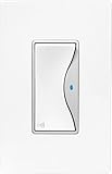 Eaton RF9501WS ASPIRE RF Single-Pole Wireless Light Switch, 15-Amp, White Satin