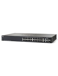 Cisco SF300   24 Switch gestionado 10 100 de 24 puertos con Enlaces Ascendentes Gigabit (srw224g4 k9 na)