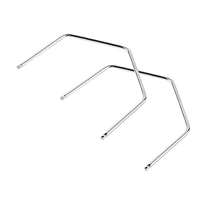 Audioproject A127 - Auto-Radio Navi Entriegelungs-Bügel 2 Stück Set für Opel DELCO Original Doppel-DIN Corsa Agila Astra Meri