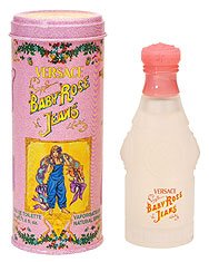 baby pink jeans versace