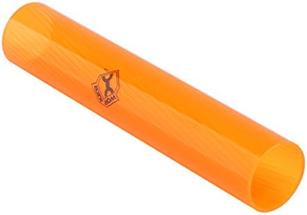 Worker 10CM Plastic Threaded Pipe for nerf n-strike elite stryfe/retaliator blasters - Orange