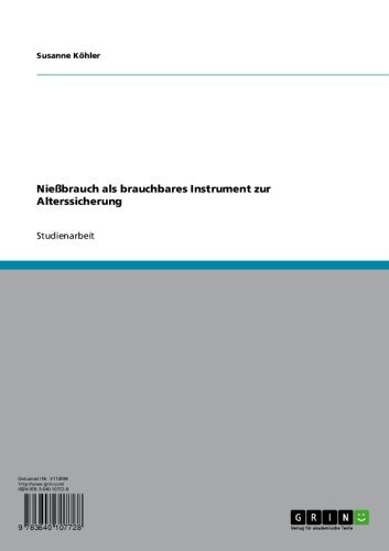 Amazon Com Niessbrauch Als Brauchbares Instrument Zur