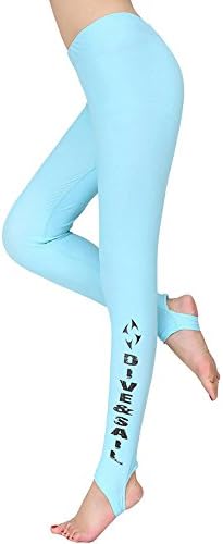 A Point Swim Pants - Swim Tights - Swimming Pants Diving Pants for Men and Women (women's blue, S)