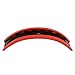 Geekria Headband for Beats by Dr. Dre Solo HD On-Ear Headphones Replacement Headband / Rubber Cushion Pad Repair Parts (Red)