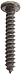 Small Parts 0412ABPPBZ Steel Sheet Metal Screw, Black Zinc Plated Finish, Pan Head, Phillips Drive, Type AB, #4-24 Thread Size, 3/4
