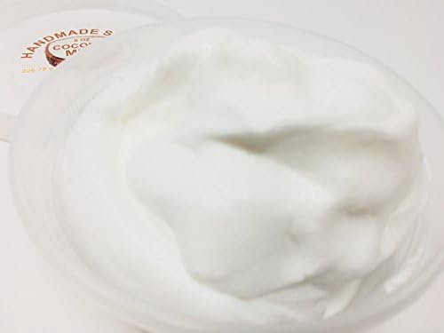 Handmade slime Coconut Milk fragrance 8 oz container.