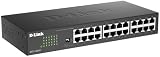 D-Link DGS-1024D 24-Port Gigabit Unmanaged Network Switch Fanless Metal UK view 2