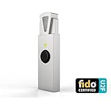 HyperFIDO Titanium U2F Security Key, Universal Two Factor Authentication USB HID interface for Online Security in Chrome, Windows/Linux/Mac OS, PayPal, Gmail, Facebook, GitHub, FIDO Alliance certifie