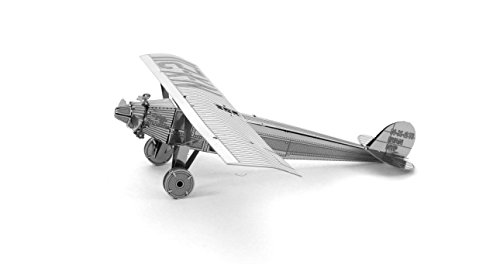 Fascinations Metal Earth Spirit of Saint Louis Airplane 3D Metal Model Kit