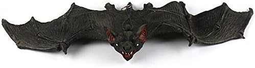 Amazon Werulig ハロウィンコウモリ飾り 蝙蝠 巨大コウモリ シミュレーション 折りたたみ 面白い 怖いレッド目 開いた大きな口 こうもり 部屋 化け物屋敷 ハロウィン パーティー飾り いたずらグッズ クリスマスツリー デコレーション おもちゃ