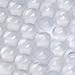 SlipX Solutions Clear Bubble Bath Mat (15 x 35 Inch, Extra Long Coverage, Oval Shape, Machine Washable)
