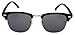 FEISEDY Vintage Half Frame Sunglasses For Men Women Classic Brand Sun Glasses