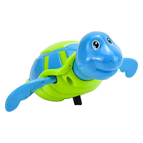 AQUEENLY 6 Pack Bath Swimming Turtle Toy, Wind Up Bath Toys for Toddlers Baby, Pool Bathtub Water Toy Turtle for Boys Girls - Thumbnail 2