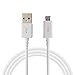 New Samsung EP-TA20JWE Fast Charging Travel Wall Charger and Original Micro USB Cable for Samsung Galaxy S6, S4, S3, Edge and Note 4 - White - Bulk Packaging