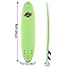 Soft Top Surfboard - Best Foam Surf Board for Beginners, Kids, and Adults - Soft Top Surfboards for Fun & Easy Surfing - 7' Ruccus, 8' Verve & 8'8 Heritage Surfboards All Wax-Free