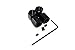YI MEI DA Anti-theft Metal Car Tire Stem Air Valve Caps For Bmw Emblem Decoration (black)