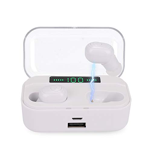 8D True Stereo Bluetooth Earbuds with Charging Case Kuwait Ubuy