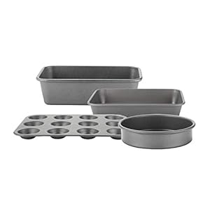 Prestige-66935-Tough-Strong-4-Piece-bakeware-Set-Reinforced-Non-Stick-Steel-Bake-Ware--Oven-and-Dishwasher-Safe Prestige 66935 Tough & Strong 4 Piece bakeware Set-Reinforced Non-Stick Steel Bake Ware – Oven and Dishwasher Safe