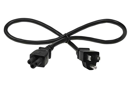 SF Cable, 2ft 18 AWG 3 Prong Universal Power Cord (NEMA 5-15P to IEC320 C5)