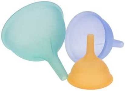 silicone funnel set