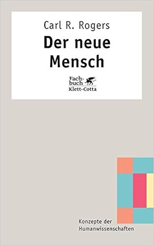 Der Neue Mensch Rogers Carl R 9783608952308 Amazon Com Books