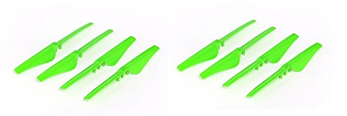 Parrot AR Drone 1.0 & 2.0 Replacement Propeller Blades (8 pcs) Green **Please Note: These Propellers do not come balanced**