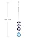 MISHIN Natural Color Skyblue Crystal Ball Prism Guardian Angel Rainbow Maker Suncatcher Hanging Ornaments