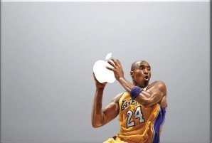 Kobe Bryant Color Vinyl Decal for Apple Macbook Pro 15