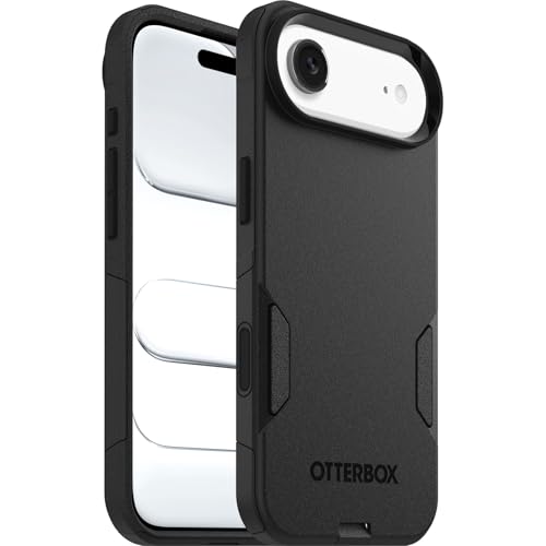 OtterBox Commuter Series MagSafe Hülle für iPhone Air, sturzsicher, schützende Hülle, 3X getestet nach Militärstandard, Schwarz