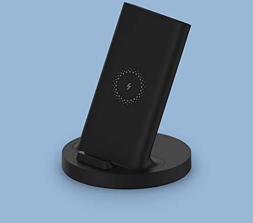 Cargador inalámbrico vertical Xiaomi 20 W Max con carga flash Qi compatible con múltiples soportes de seguridad horizontal para Mi 9 (20W) MIX 2S - Imagen 7