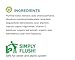 Simpleaf Flushable Wipes: Eco- Friendly, Thick and Effective, Paraben and Alcohol Free, Hypoallergenic and Safe for Sensitive Skin, Vitamin E with Soothing Aloe Vera (6 Packs)