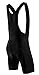 sponeed Men Cycling Ride Bibs Bicycle Pants Racing Fit Spinning Bib Shorts for Men Biking US XL Black