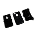 CUSTOM Black OtterBox Defender Series Case for Apple iPhone 6 Plus / 6S Plus (5.5