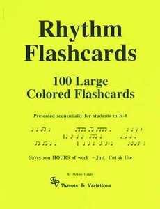 Rhythm Flashcards - Set Of 100