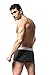 Italian Designed Trunks 2 Pack KRONIS Mens Underwear Premium 180gsm Cotton, Medium, Charcoal Grey + Maroon