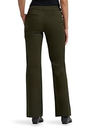 Lee Women's Wrinkle Free Mid Rise Bootcut