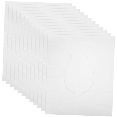 Generic Portable Toilet 5 Packs White Toilet Seat Cover Pad for Travel Home Outdoor Easy Use