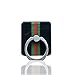 CASETECTION Finger Ring Stand Universal - Compatible with All Cell Phones iPhone Galaxy iPad Tablets - Urban Streetwear Latest Fashion, 360 Degree Rotating Smartphone Holder Grip Kickstand (G Black)