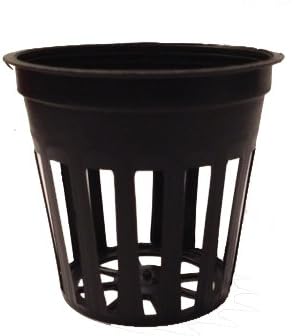 2" Round Orchid Hydroponics Aeroponics Slotted Soft Net Pot - 50 Pack