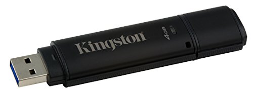 Kingston Digital 4GB USB 3.0 DT4000 G2 256 AES FIPS 140-2 Level 3 Encrypted (DT4000G2DM/4GB)