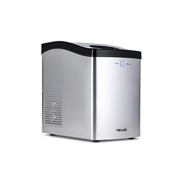 NewAir Nugget Ice Maker, Sonic Speed Countertop Crunchy Ice Pellet