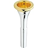 Yamaha YAC HR30-GPR GPR Series 30D French Horn Mouthpiece with Gold-Plated Rim/Cup
