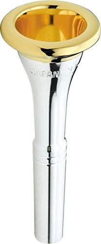 Yamaha YAC HR32-GPR GPR Series 32 French Horn Mouthpiece with Gold-Plated Rim/Cup