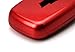 iJDMTOY Glossy Metallic Red Exact Fit Key Fob Shell Cover Compatible with 2016-up Chevrolet Camaro Cruze Spark Volt, 2017-up Malibu Bolt Sonic Trax, etc