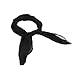 Retro 50's Costume Accessories Set Polka Dot Chiffon Scarf Cat Eye Glasses Bandana Tie Headband & Earrings for Girls Women Ladies Dress Up (Black)